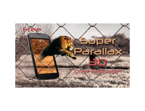 Super Parallax 3D Lite 2 LWP for Android - Download the APK from Habererciyes